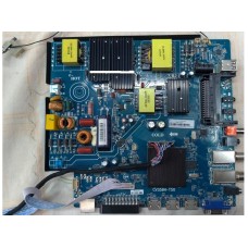 CV358H-T50, TELENOVA 55S8001 SMART LED TV, Main board , 7.T358HT501000 .4AD , 07.11.358HT500D,  (SUM18)-M1