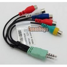 Samsung LED TV S BN39-01154W BN3901154W Audio Video AV Component Adapter Cable