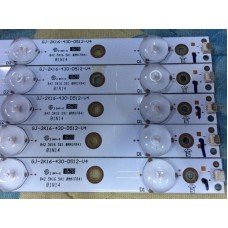 GJ-2K16-430-D512-V4,TPT430U3-EQYSHM.G, 43PUS6401/12, TPT430U3-EQYSHM.G , Philips 43PUS6401/12 PANEL LED, Philips 43PUS6101/12 PANEL LED, Led Bar, Led Backligth Strip (9299)
