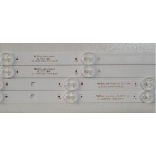 VESTEL 55U9500 , VESTEL 55U9400 , SEG 55SBU710 , FINLUX 55FX620UA , Orjinal VESTEL JL.D550C1330-078CS Led Bar Takımı 