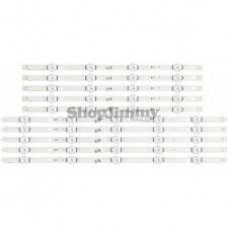 LG  - 6916L-1788A, 6916L-1789A 6916L-1788A, 6916L-1789A, 140107, LED Backlight Strips, LG Display, LC490DUE-FGA6, LG 49LB5550