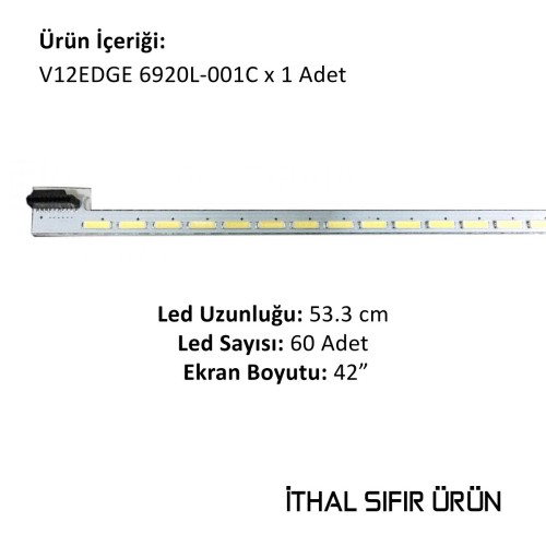 42 INCH V12 EDGE 6920L-001C REV1.1 1, LC420EUN, SEM1, 420B9W37BB4XX, 7P1C, 53.3 CM, 60 LEDLİ, SIFIR, İTHAL ÜRÜN 42 INCH V12 EDGE 6920L-001C REV1.1 1, LC420EUN, SEM1, 420B9W37BB4XX, 7P1C, 53.3 CM, 60 LEDLİ, SIFIR, İTHAL ÜRÜN
